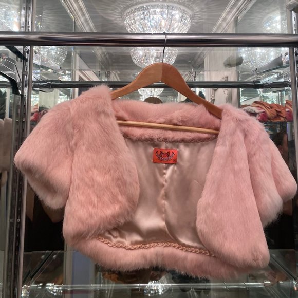 Juicy Couture Fox furs Rabbit furs 2004 MEGA RARE Jackets Boleros - Picture 2 of 16